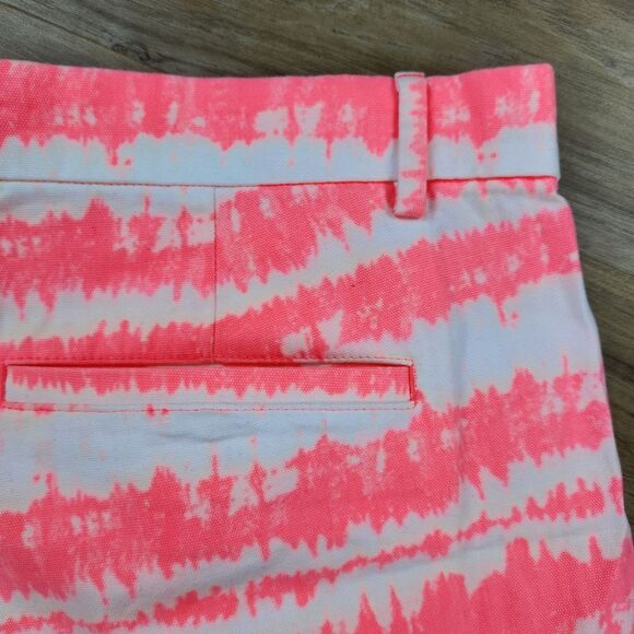 ☔️🔺️Gap Neon Sunkissed Tye Dye Khaki Shorts Size 8 - Picture 8 of 11